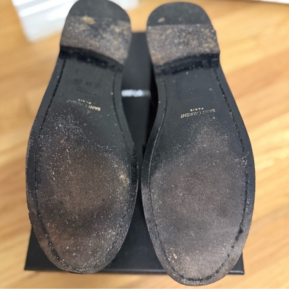 Saint Laurent Le Loafer 15 Cordovan Red - Picture 6 of 6